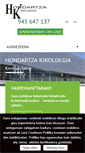 Mobile Screenshot of hondartzakiroldegia.com